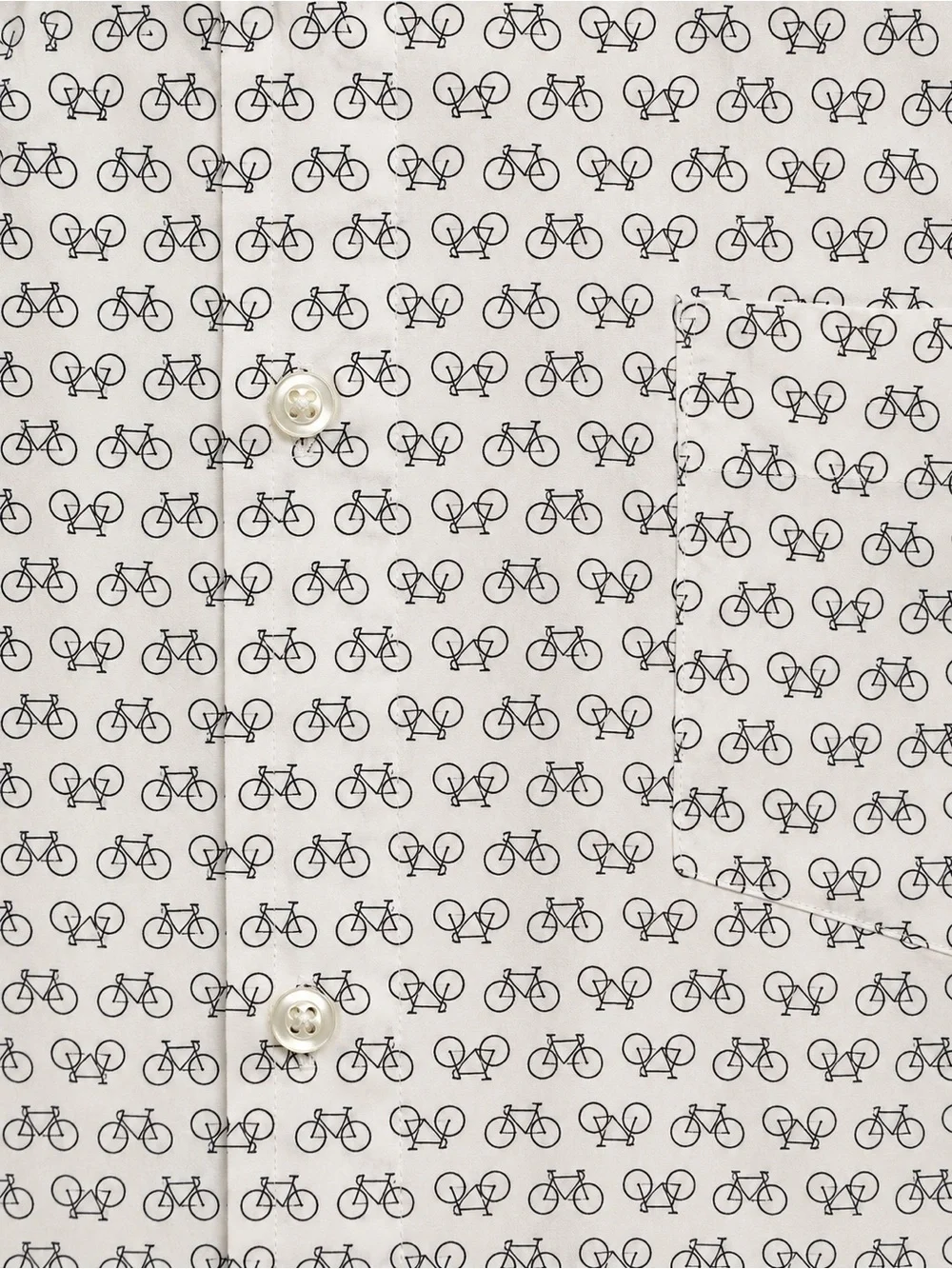 Banana Republic Tech Stretch Bicycle Print Button Down Shirt Men’s Large